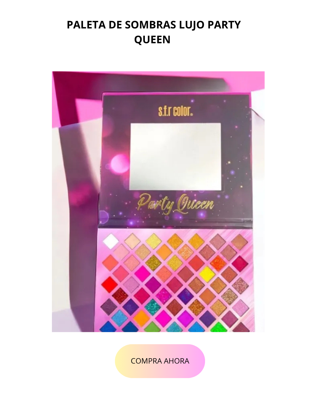 PALETA DE SOMBRAS LUJO PARTY