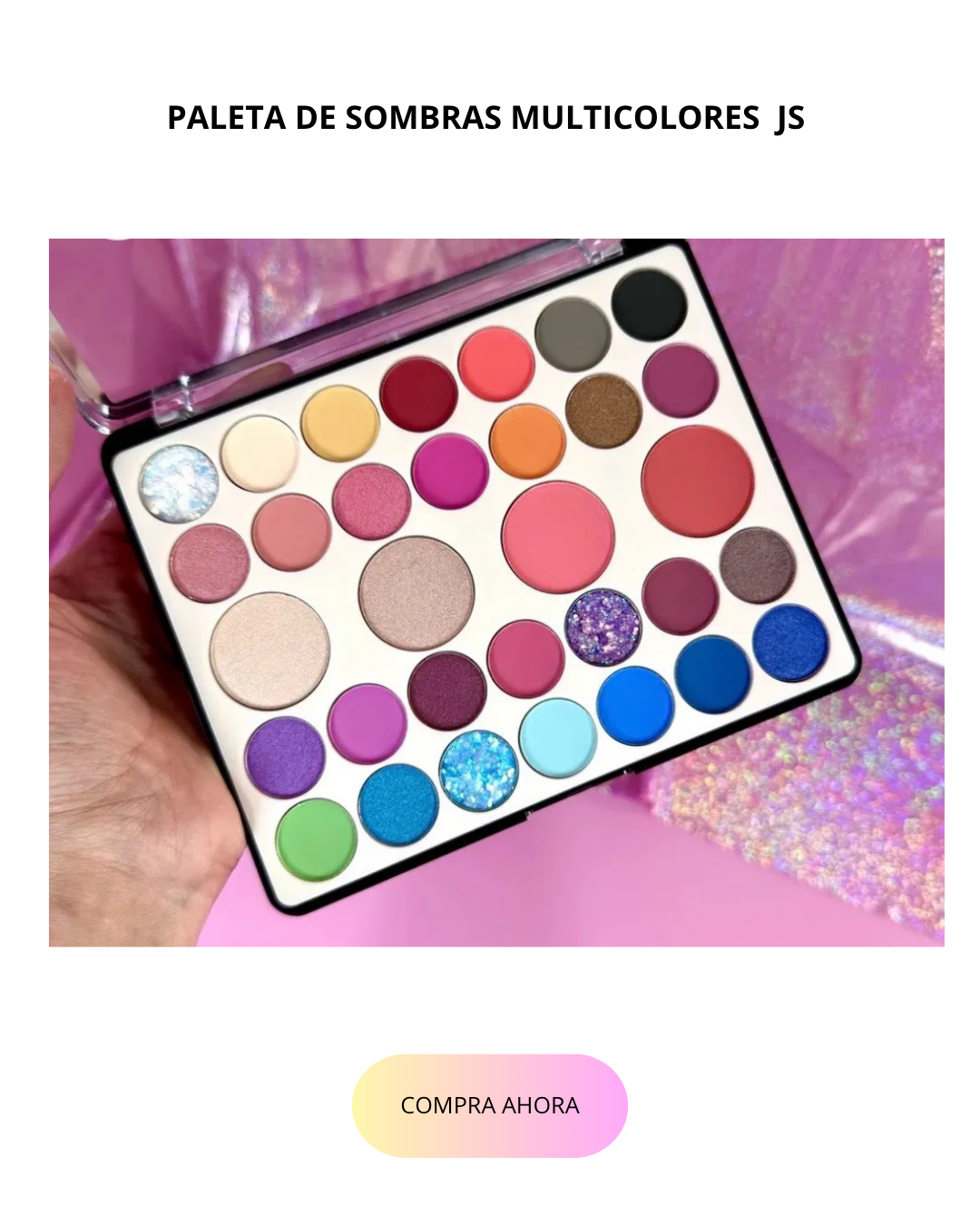 PALETA DE SOMBRAS MULTICOLORES