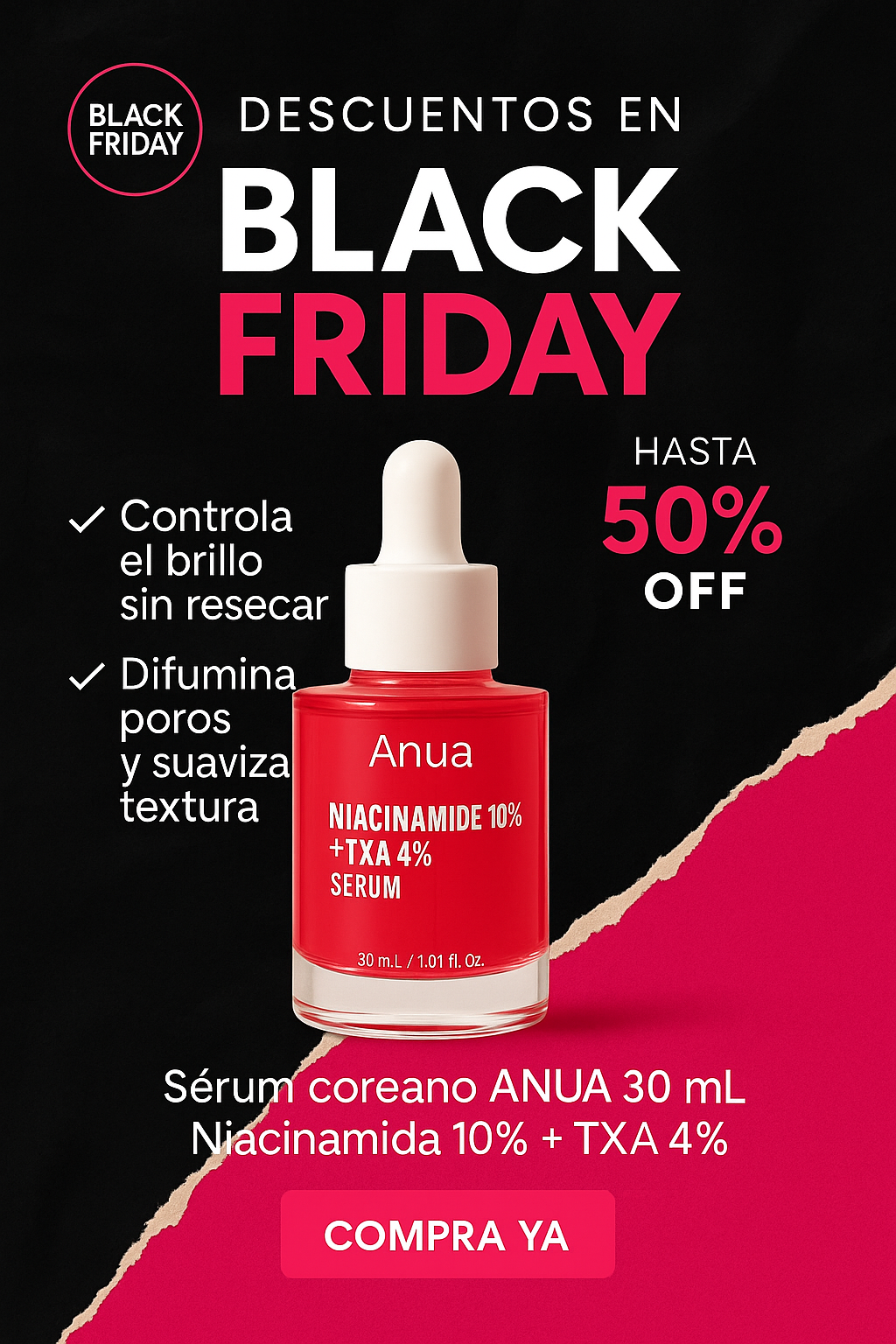 ANUA SERUM COREANO 30 ML